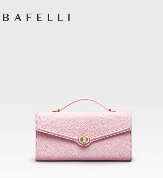 BAFELLI 2025 女用手提包**  * 款式：手提包、肩背派對包、晚宴包、手拿包 * 材質：真皮錢包款 * 特點：奢華品牌、新款晚宴包、適合搭配禮服