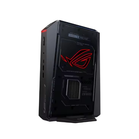 全新 ROG NUC 2025 NUC15JNK 迷你遊戲電腦，搭載 RTX 5080 Ultra 9 275HX 顯示卡、DDR5 記憶體和 32G 液態金屬散熱系統